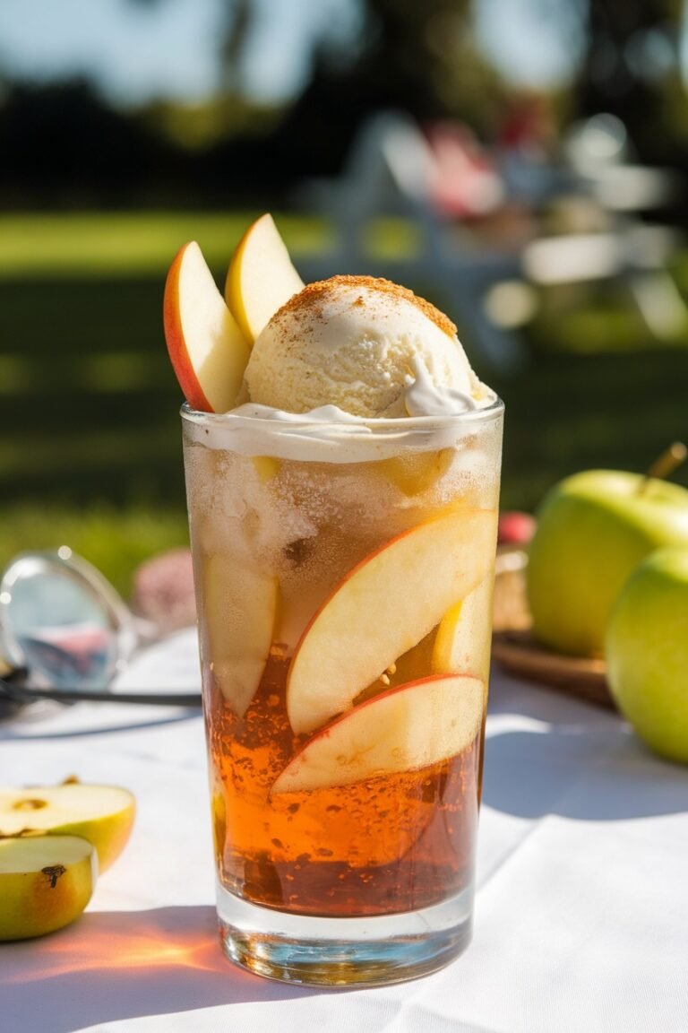 Refreshing Apple Pie Float Recipe – The Pinmall