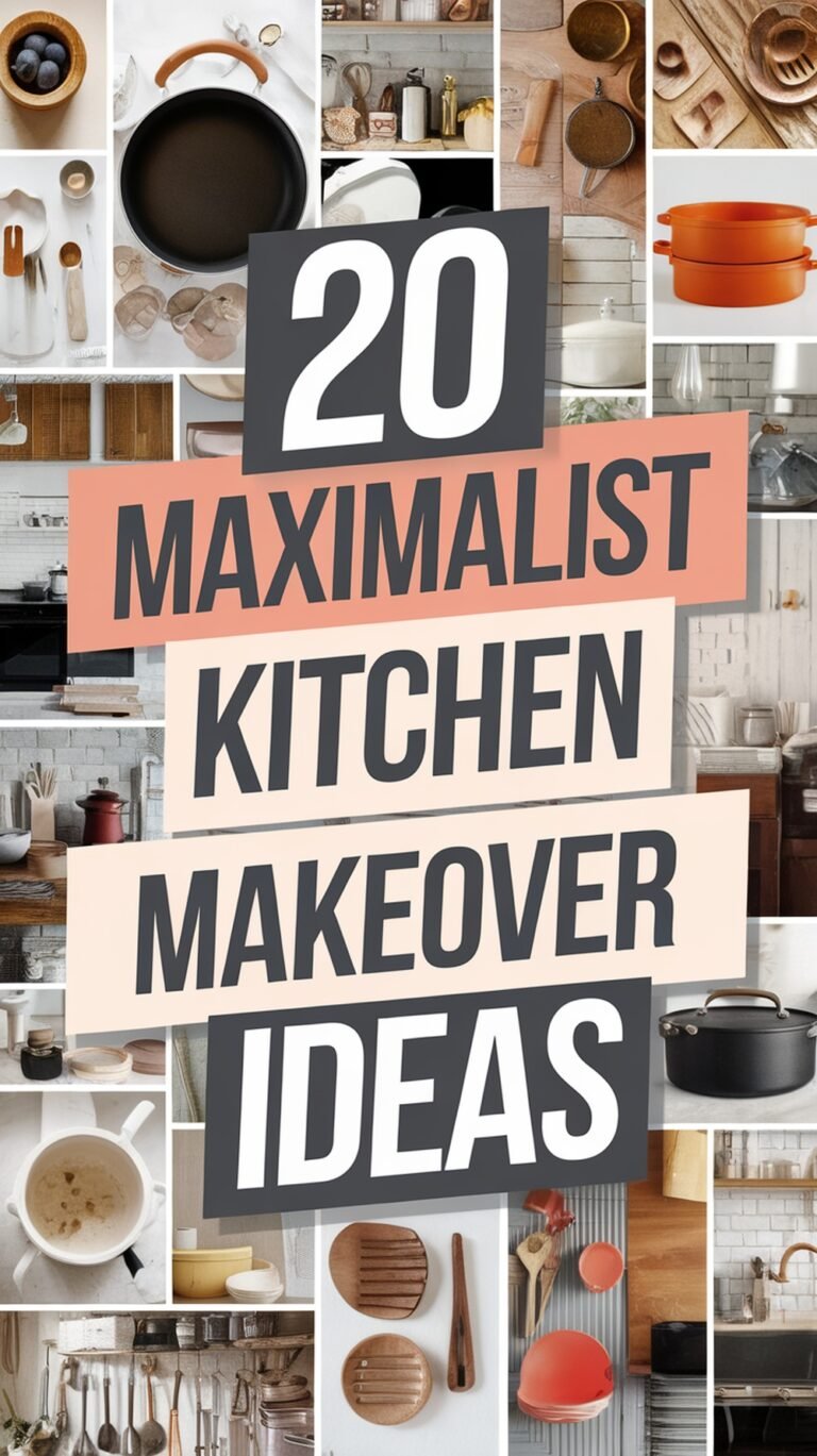 20 Maximalist Kitchen Makeover Ideas: DIY Tips and Tricks to Transform ...